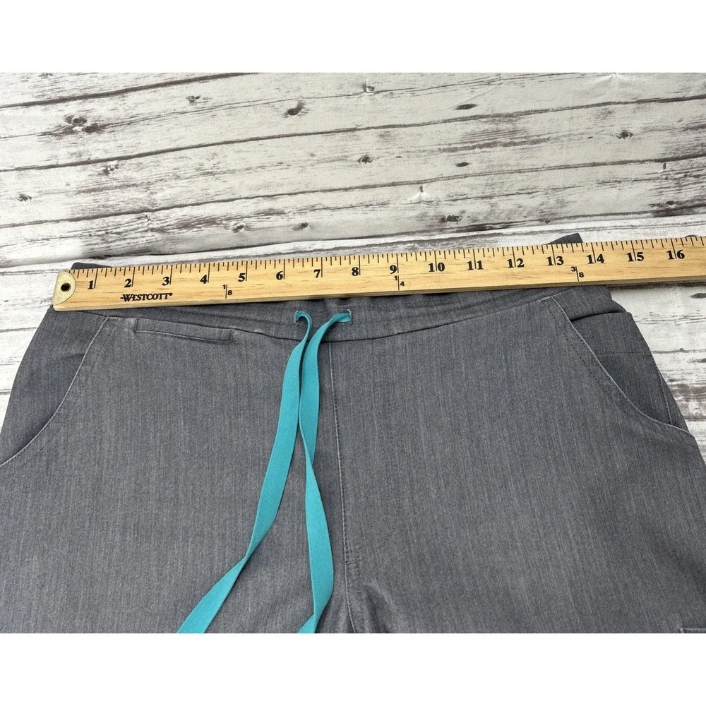 Figs Technical Collection Women's Yola Graphite Gray Scrub Pants Medical Size XS - Picture 6 of 11